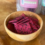 Be Good Today Beetroot Crackers with Nigella Seeds made with beetroot, brown rice, flax and olive oil