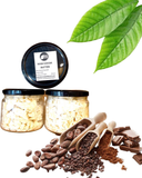 A block of pure, unrefined cocoa butter from Black Lotus for natural skincare and DIY beauty. Produced in Egypt.