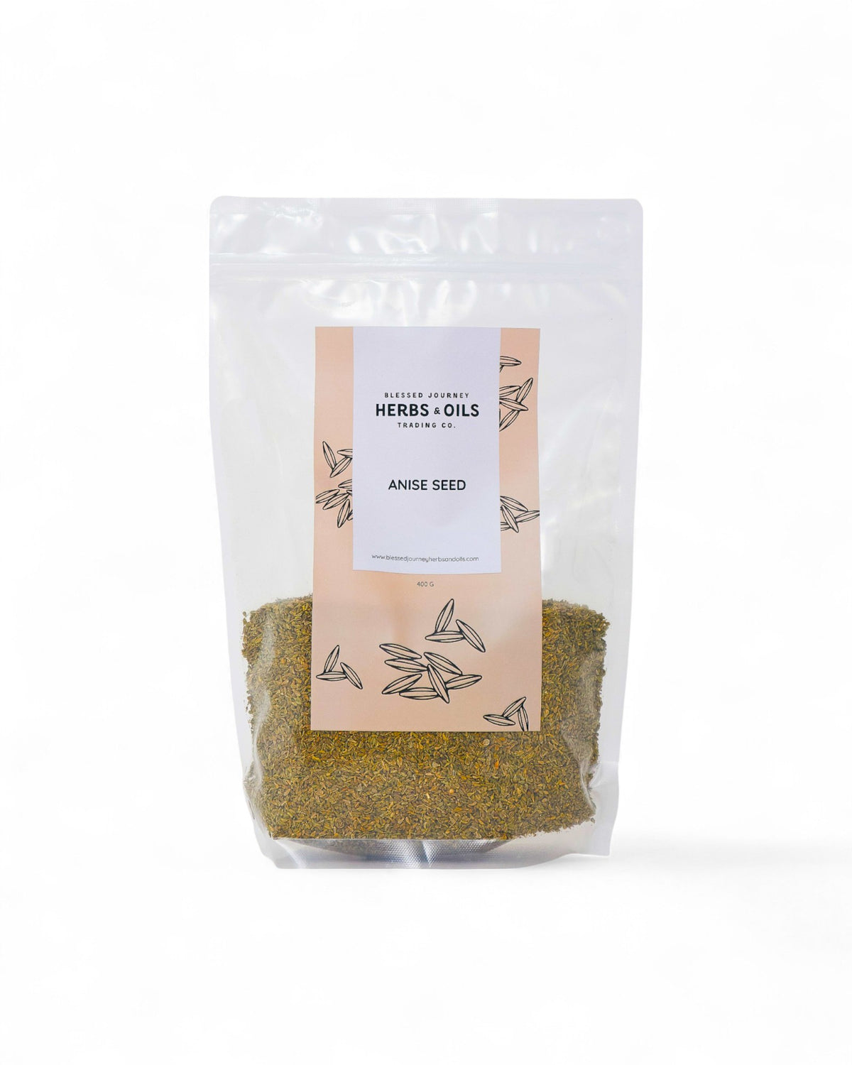 Blessed Journey Organic Anise Seeds – Sun-dried organic anise seeds from Egypt’s Bahariya Oasis, ideal for teas and baking