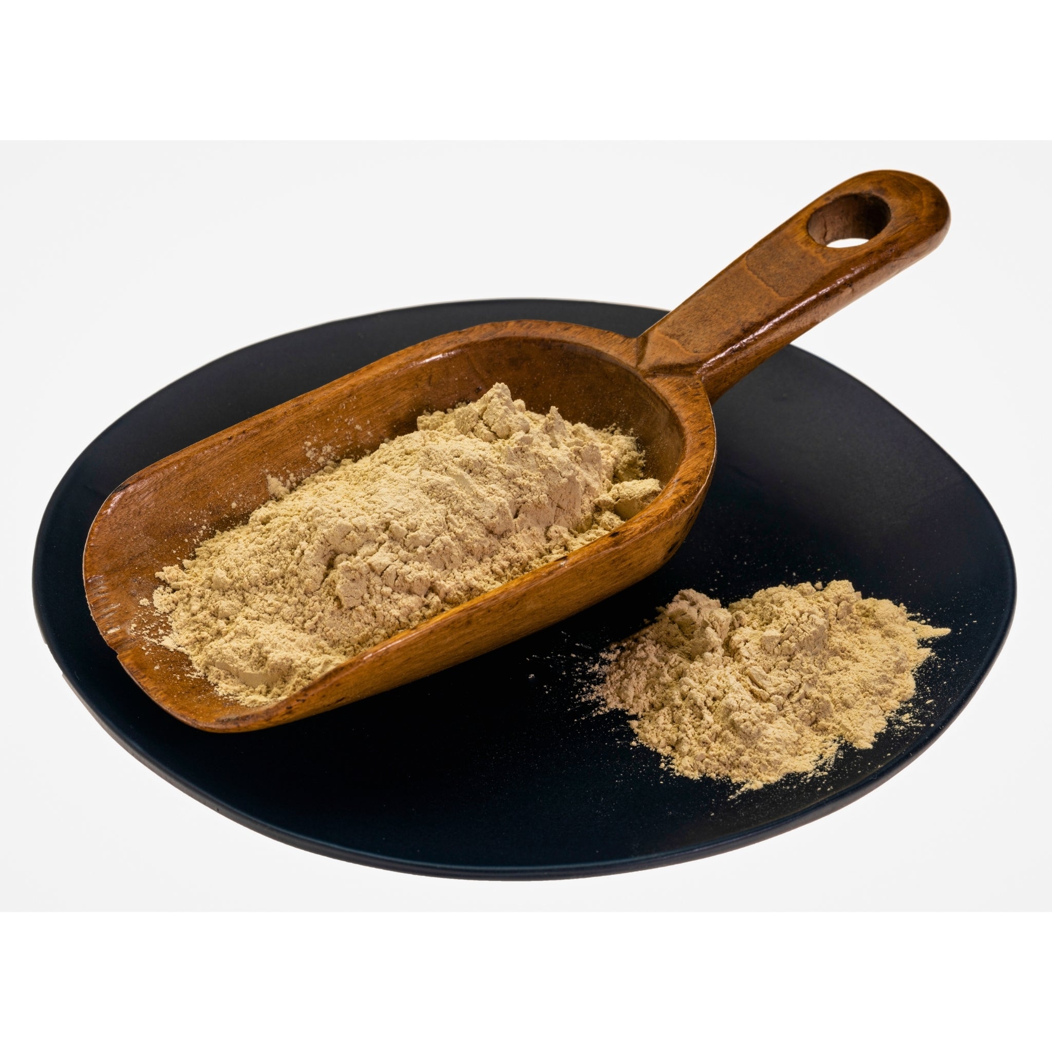 Blessed Journey Ashwagandha Root Powder in packaging from El Meraki, an Egyptian-grown adaptogen for stress relief and energy.