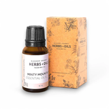 Blessed Journey Minty Mountain Essential Oil Blend for respiratory support and clear breathing, made in Egypt.