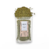Blessed Journey Organic Wild Peppermint Leaf, a natural digestive and respiratory tea, sustainably sourced in Egypt.