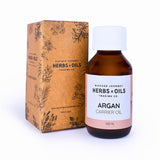 Blessed Journey 100% Pure Moroccan Argan Oil in a dark glass bottle from El Meraki, a meta health beauty elixir for skin and hair.