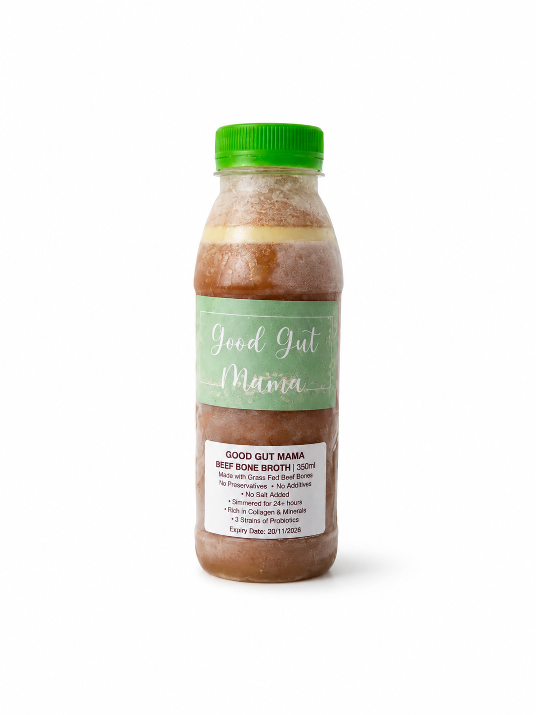 Bone Broth Beef by Good Gut Mama 350 ml | مرق عظام اللحم البقري من جود جت ماما ٣٥٠ مل