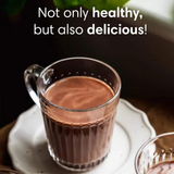 Clearly Not Coffee adaptogenic beverage blend in packaging with scoop.