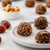 Be Good Today Cocoa Nut Energy Balls pack of 2 with hazelnuts, raw cocoa, coconut, raw honey and vanilla