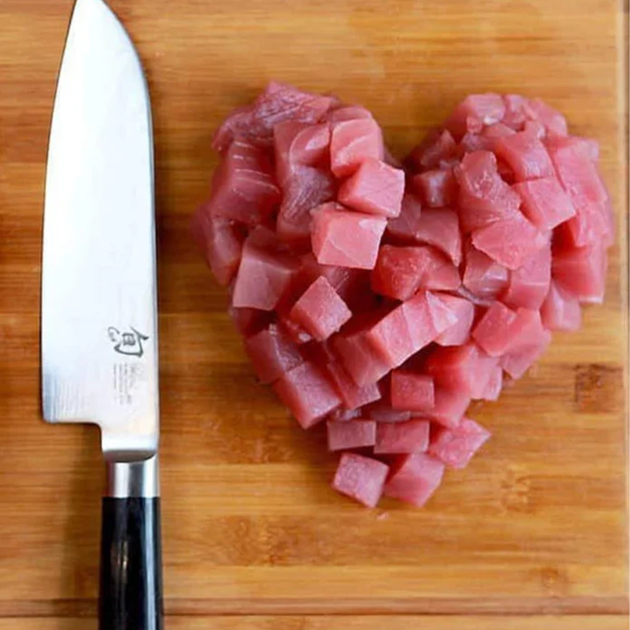 Crazy Tuna Bluefin Tuna Kabab skewers, ready for grilling, produced in Egypt from El Meraki.