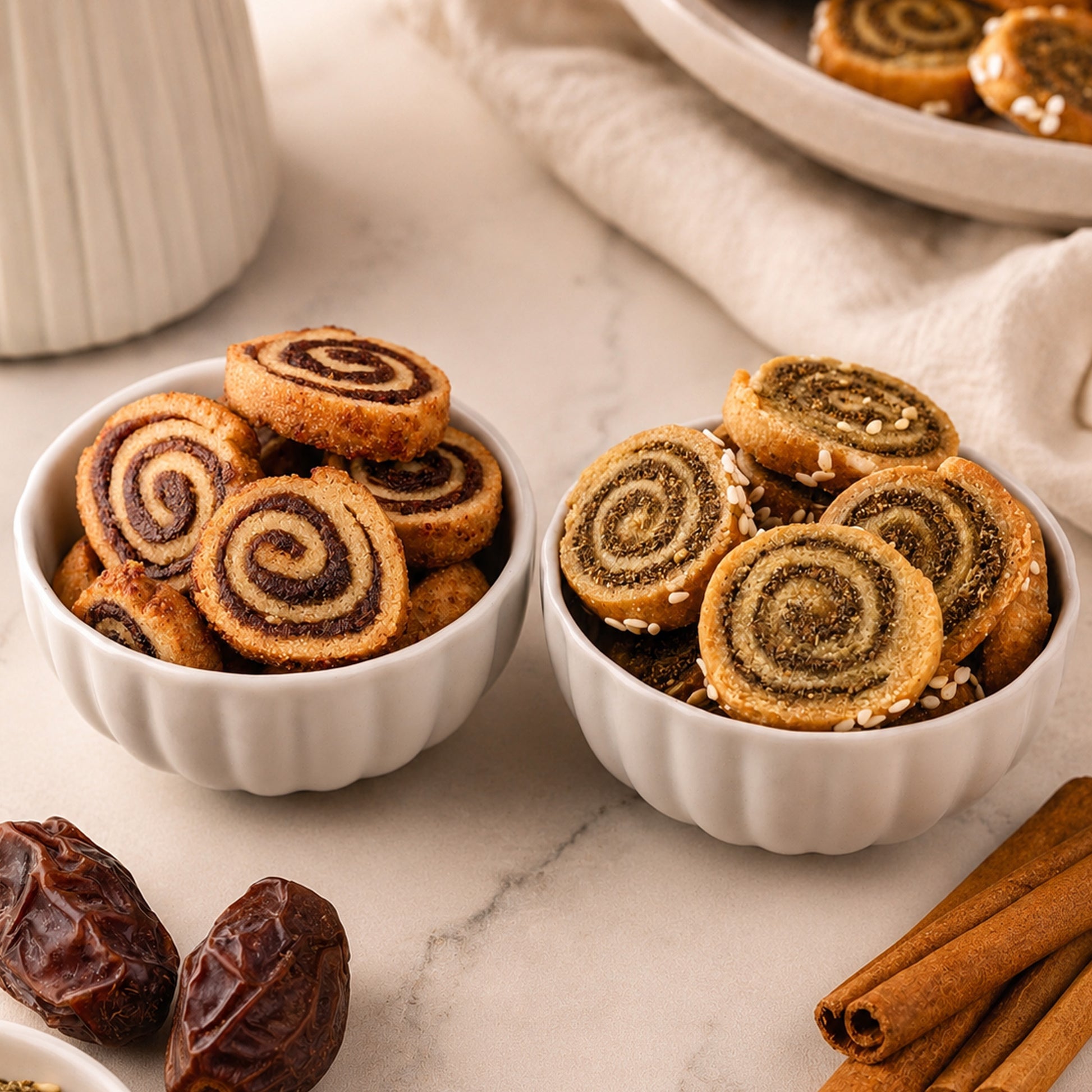 Date Cinnamon Rolls by Be Good Today, new bakery roll with date and cinnamon filling
