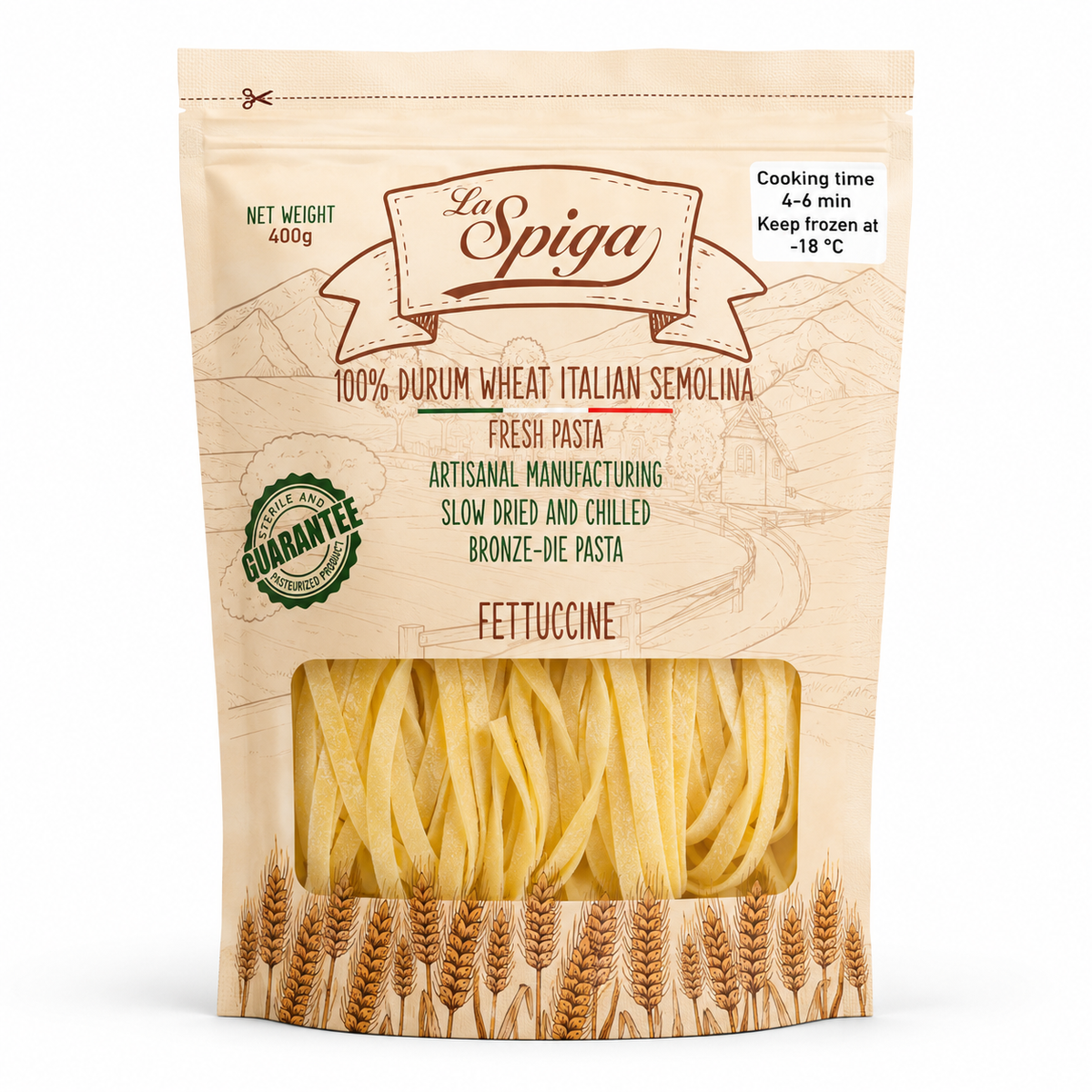 Fettuccine by La Spiga 400g | فيتوتشيني 400 جرام