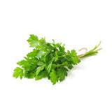 Fresh, organic parsley bunch from El Kitchen Garden, grown sustainably in Egypt.