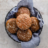 Be Good Today Essential Gluten-Free Toast made with a naturally gluten-free flour blend and topped with nigella and sesame seeds