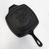 GRIF 25 CM Cast Iron Sectional Skillet 3.2 kg - Bottom Side View