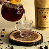 HAPPY Herbal Tea by Ancient Naturals hot drink - Organic Mood-Boosting Blend with Hibiscus, Calendula, and Lemongrass