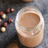  kaju keto nutella – sugar-free chocolate hazelnut spread in a jar, low-carb and keto-friendly, made in egypt.