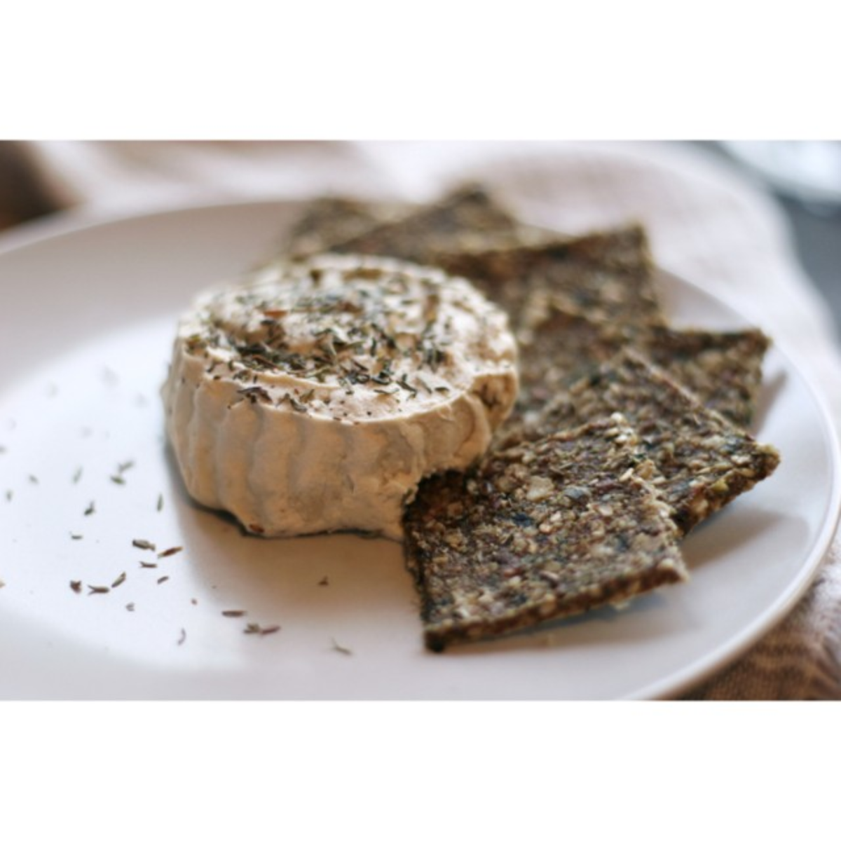 kaju seed crackers – crunchy gluten-free crackers made with mixed seeds, produced in egypt.