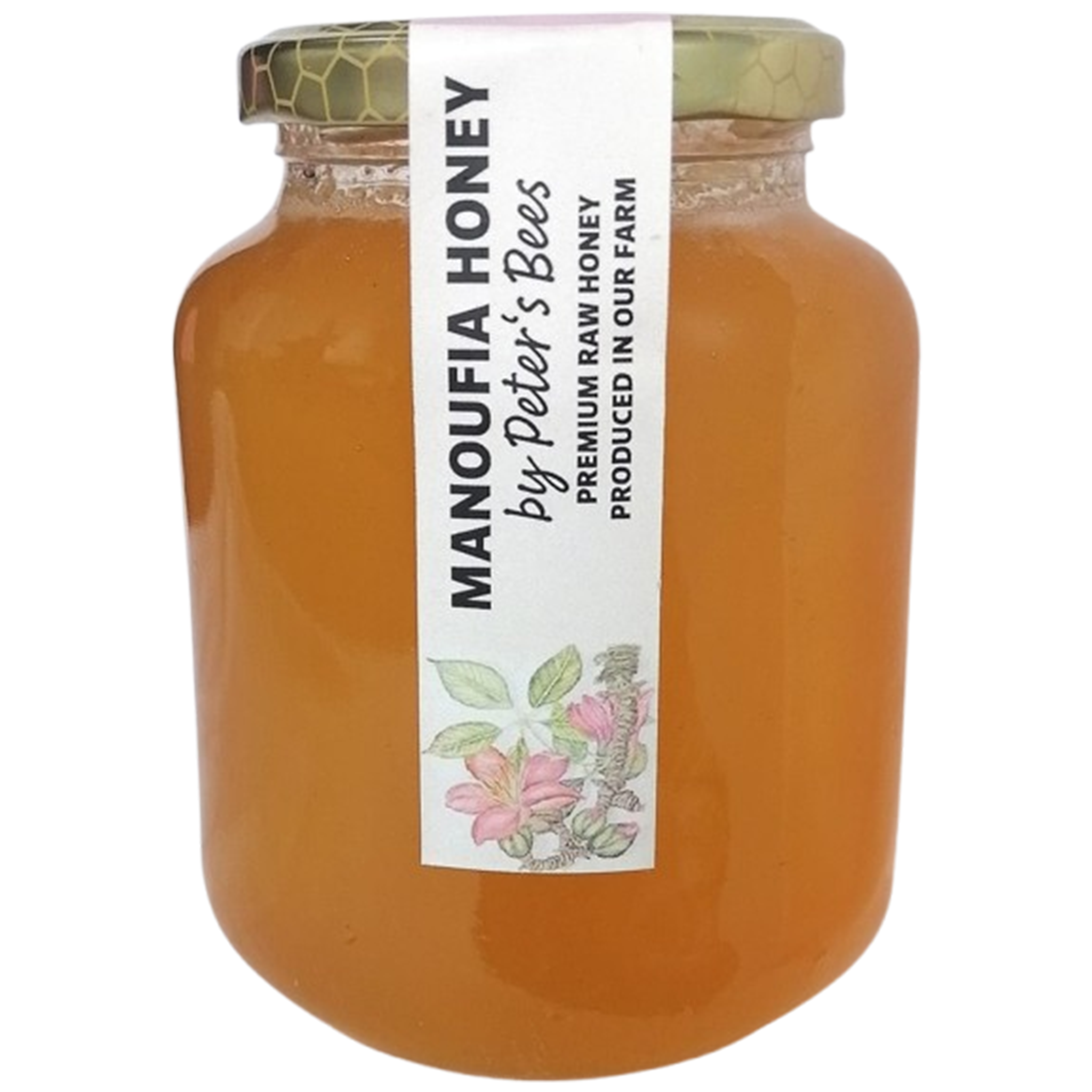 Raw Cotton Honeydew Honey by Manoufia Honey pure Egyptian raw honey with seasonal mild and tart flavor