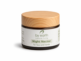 Night Nectar Cream by By Earth 30 g, rich nighttime facial cream with camel hump tallow, cocoa butter and botanical oils