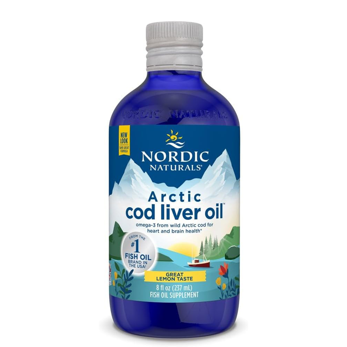 arctic cod liver oil 237ml by nordic naturals