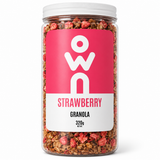 OWN Cranberry Cashew Granola 350g front packaging on white background
