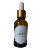 Blue Lotus Face Oil by Sparsha botanical face oil with jojoba and geranium for daily skincare