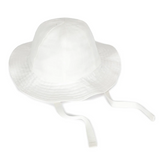 Muslin Sun hat - White