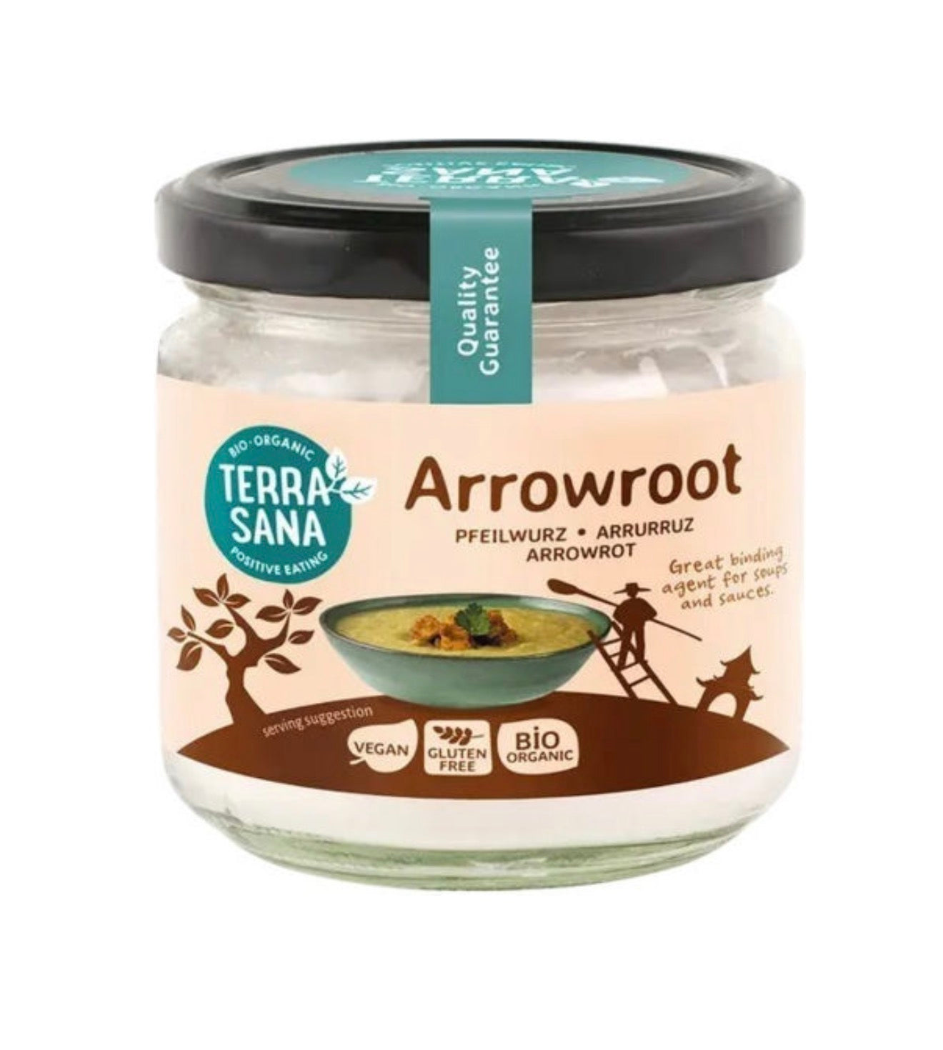 organic arrowroot powder 150g by Terra Sana preorder Egypt