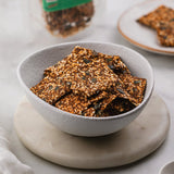 Tomato with Seeds and Basil Crackers by Be Good Today, keto-friendly crackers with fresh tomato, mixed seeds and basil