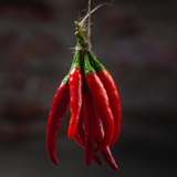 Fresh African Chillies from Tulima Farms, Egypt, known for their potent heat and rich flavor