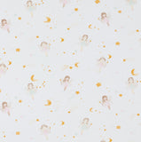 Under the Nile Dreamland Girls Baby Swaddle Blanket with magical prints, made from soft organic muslin cotton.