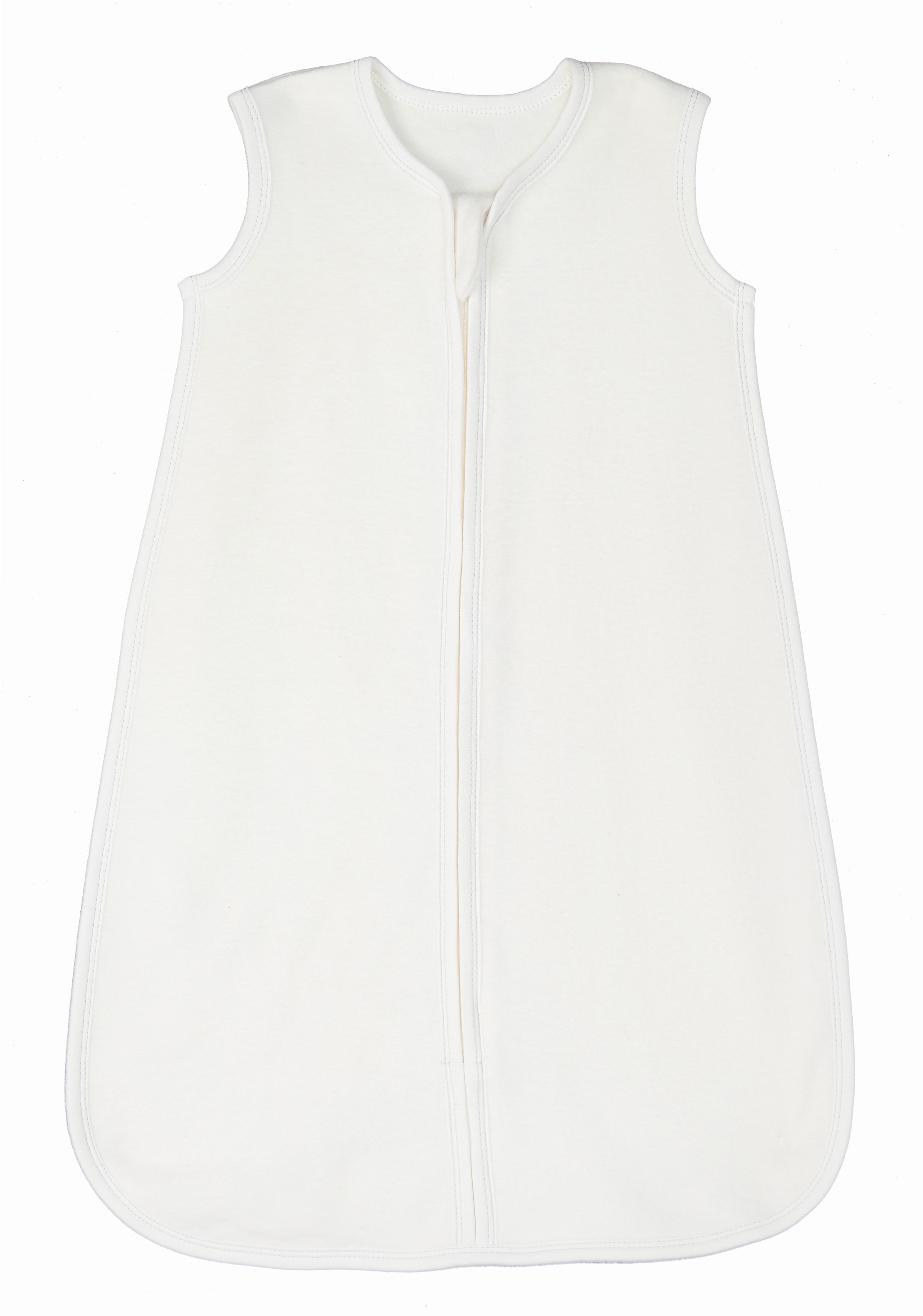  Under the Nile Brushed Cotton Terry Sleep Sack, a soft, wearable organic cotton blanket for safe baby sleep