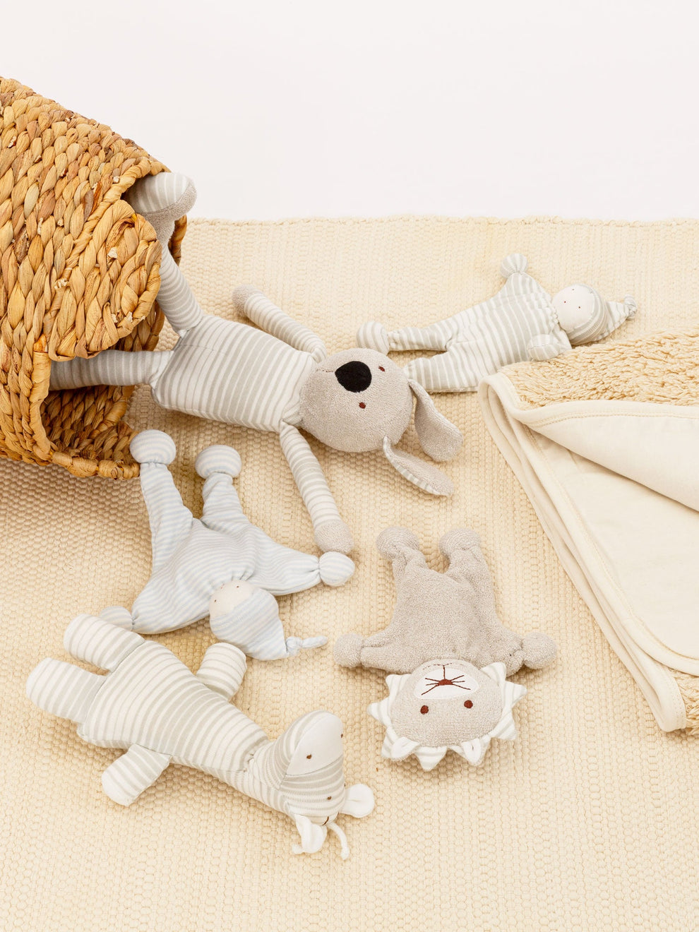  Under the Nile Buddy the Dog organic cotton soft plush toy.