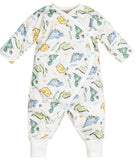 Under the Nile Dino Baby Gift Set with cute dinosaur print organic cotton baby items.