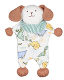  Under the Nile Dino Baby Gift Set with cute dinosaur print organic cotton baby items.