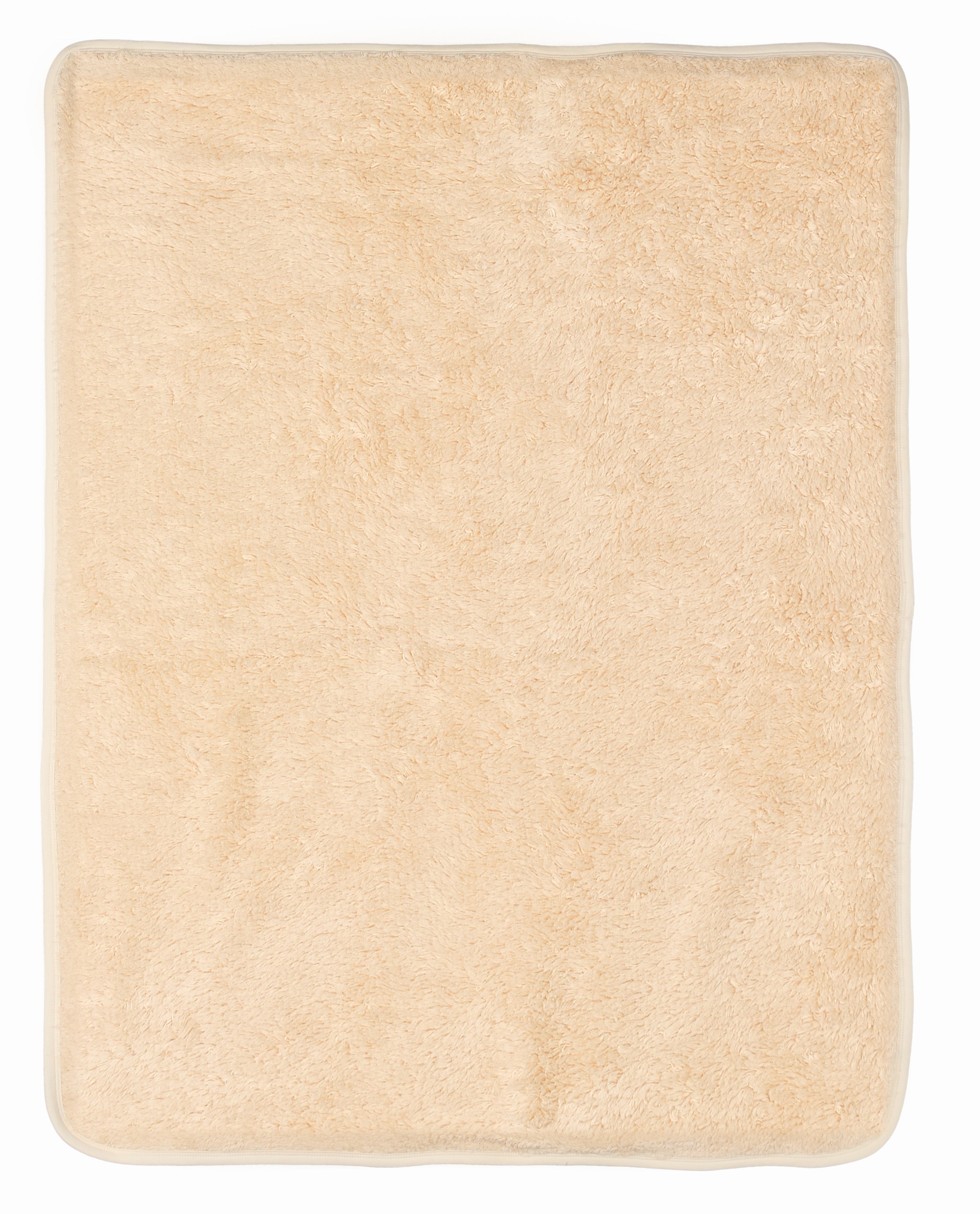 Under the Nile Honey-colored Faux Fur Sherpa Stroller Blanket for babies