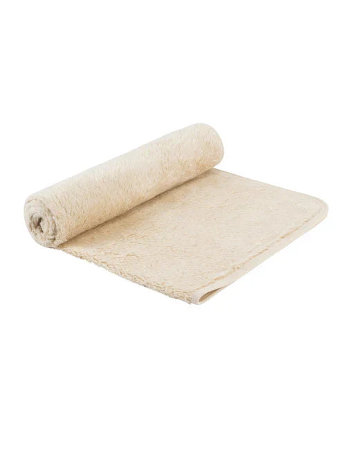 Under the Nile Honey-colored Faux Fur Sherpa Stroller Blanket for babies