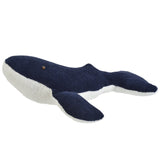 Under the Nile Humphrey The Whale, a soft organic cotton whale toy for children, available at El Meraki.