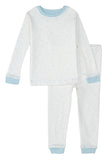  Under the Nile Blue Hearts Kid's Pajama set in soft organic cotton