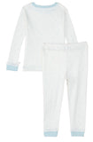  Under the Nile Blue Hearts Kid's Pajama set in soft organic cotton