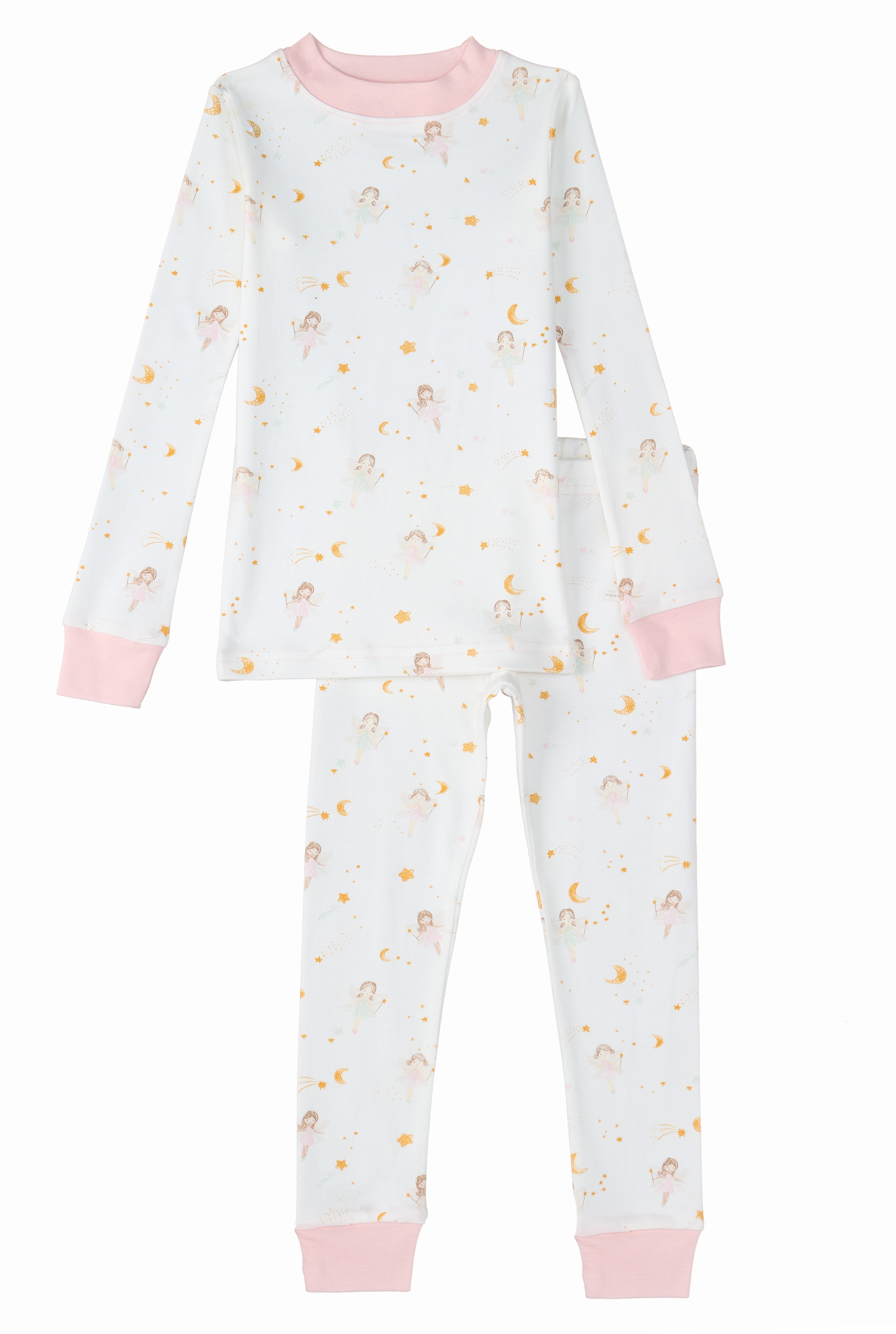 Under the Nile Dreamland Girls Pajama Set in soft organic cotton for children.