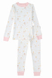 Under the Nile Dreamland Girls Pajama Set in soft organic cotton for children.