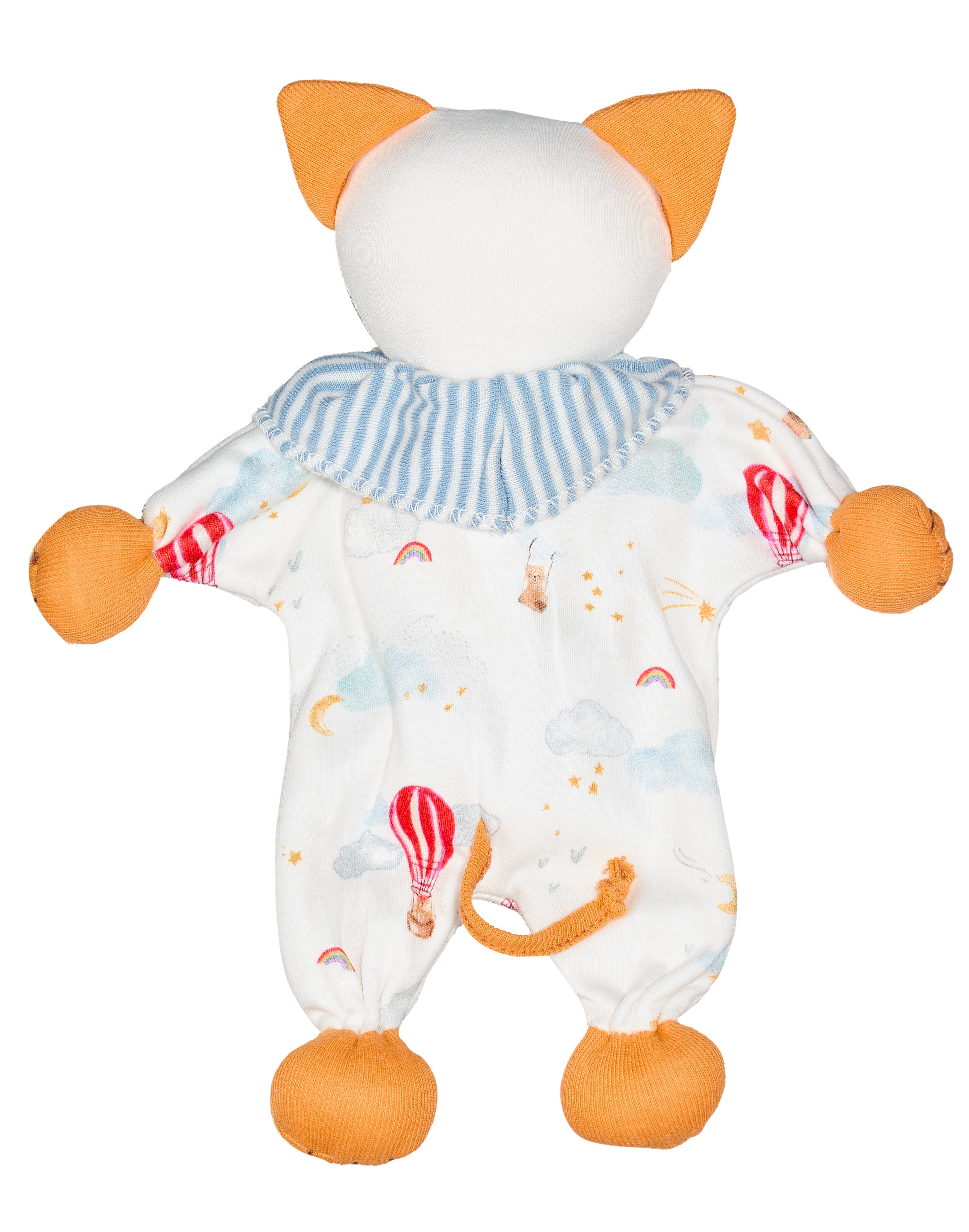 Under the Nile Kitty Dreamland Boy organic cotton soft lovey toy for babies and toddlers