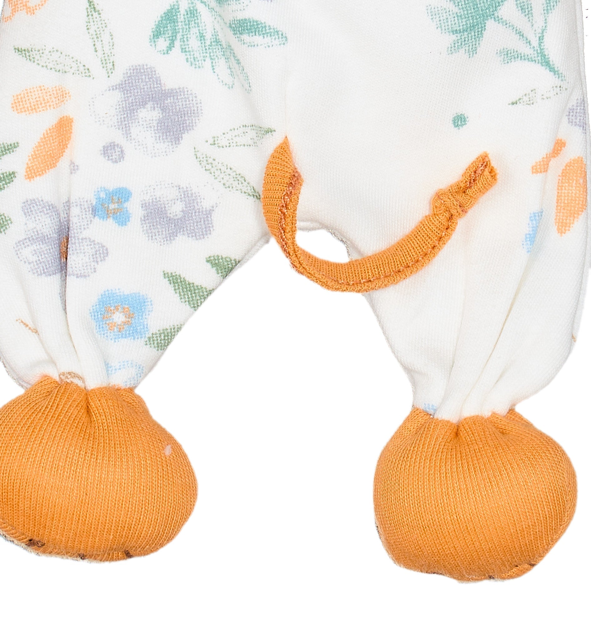 Under the Nile Kitty Modern Daisy organic cotton soft floral lovey toy for babies and toddlers.