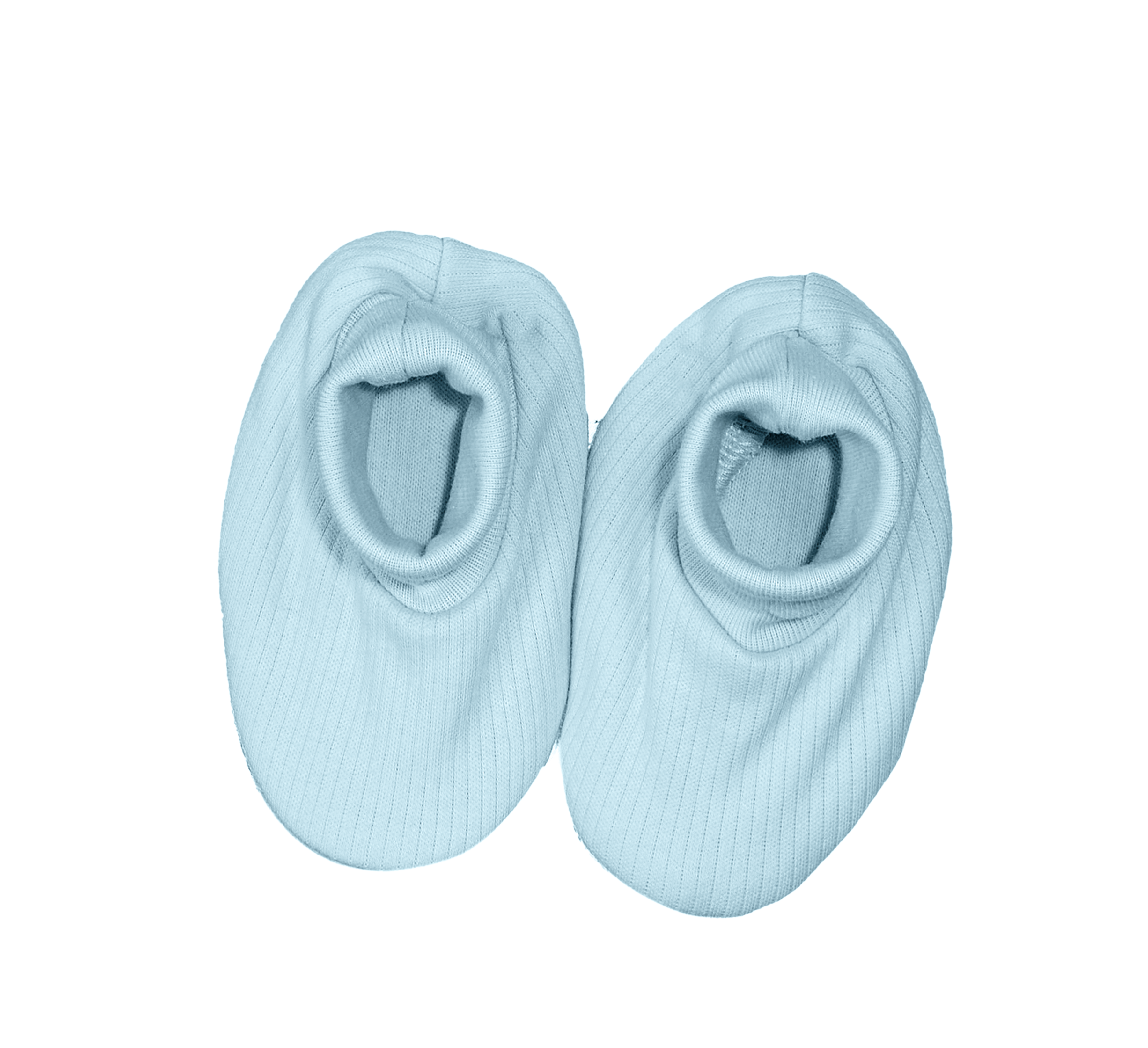 Under the Nile Pearl Blue Newborn Essentials Set featuring organic cotton baby clothes.