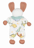 Under the Nile Puppy Dino organic cotton soft lovey toy for babies and toddlers, available at El Meraki.