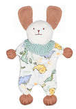 Under the Nile Puppy Dino organic cotton soft lovey toy for babies and toddlers, available at El Meraki.