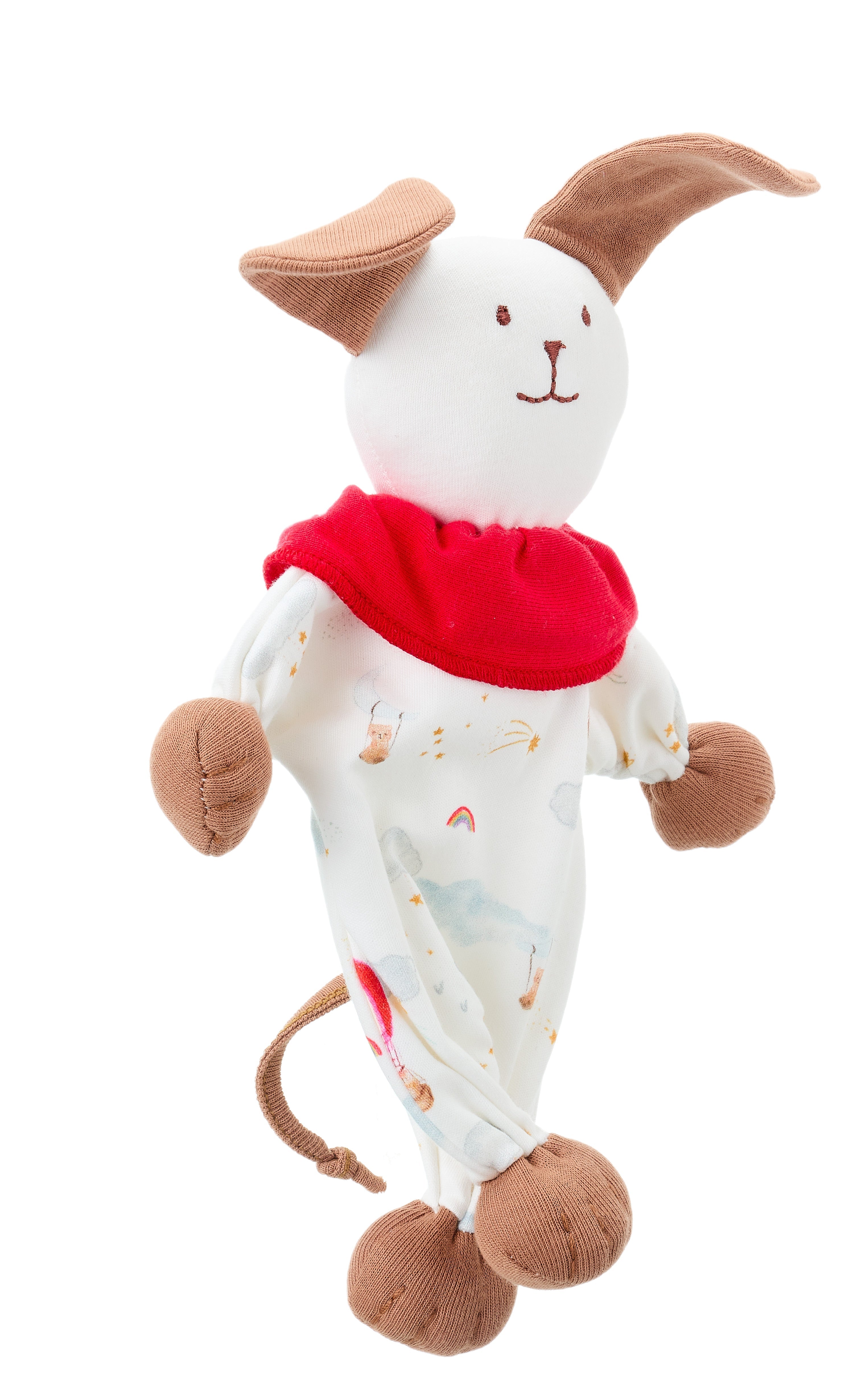 Under the Nile Puppy Dreamland Boy organic cotton soft lovey toy for babies and toddlers, available at El Meraki.