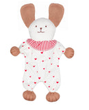 Under the Nile Puppy Little Hearts organic cotton soft lovey toy for babies, available at El Meraki.