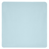 Under the Nile organic ribbed baby blanket in pearl blue for swaddling and stroller use