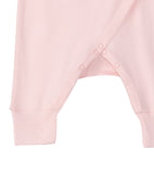 Under the Nile Delicate Pink Side Snap Kimono for newborn girls in organic cotton.