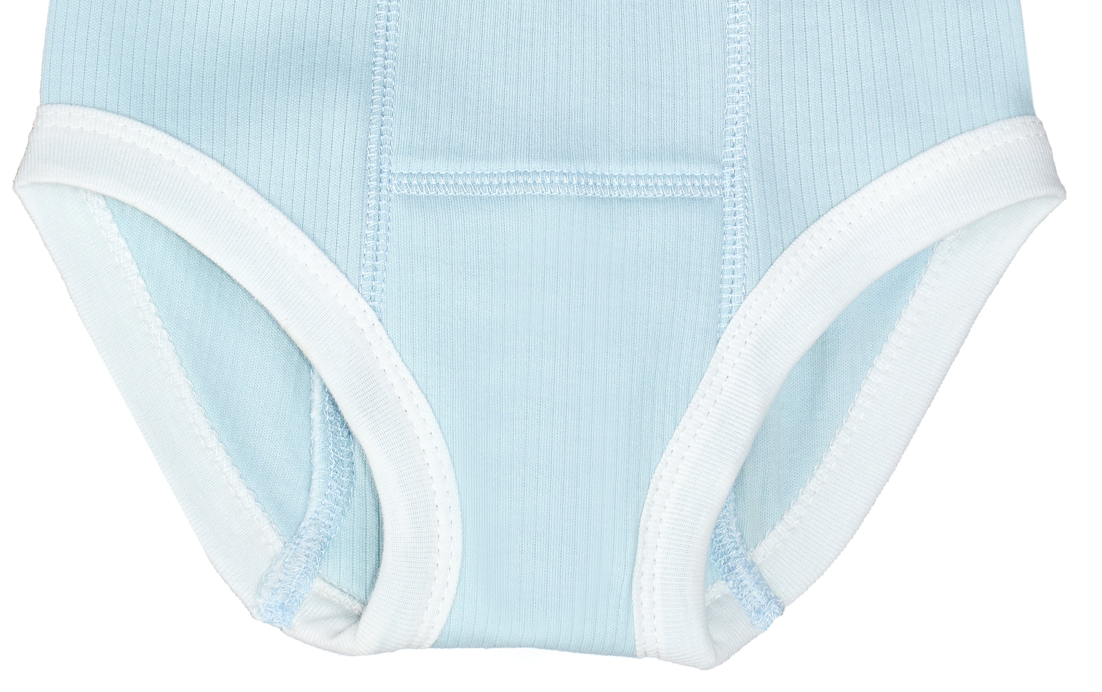  Under the Nile Pearl Blue Training Pants for toddlers, made from soft organic cotton.